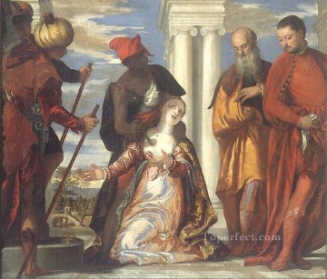  Paolo Oil Painting - The Martyrdom of St Justine Renaissance Paolo Veronese